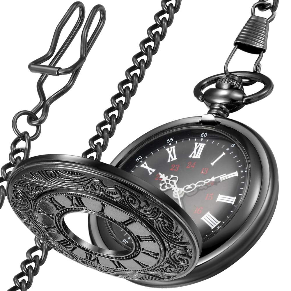 1000x1000 Lymfhch Vintage Roman Numerals Quartz Pocket Watch