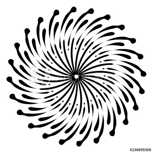 500x500 Retro Sun Burst Shapes Vintage Logo, Labels, Badges Vector