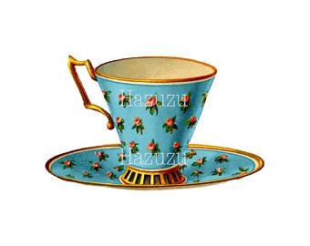 340x270 Cup And Saucer Etsy