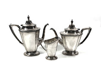 340x270 Hotel Silver Teapot Etsy