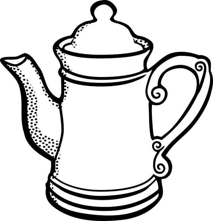 693x720 Cliparts For Free Download Teapot Clipart Line Drawing And Use
