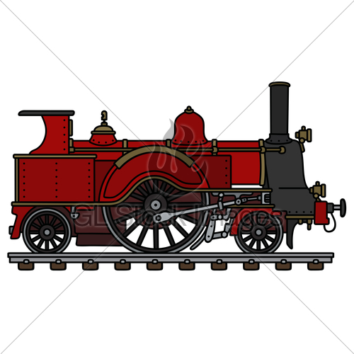 Vintage Train Drawing | Free download on ClipArtMag