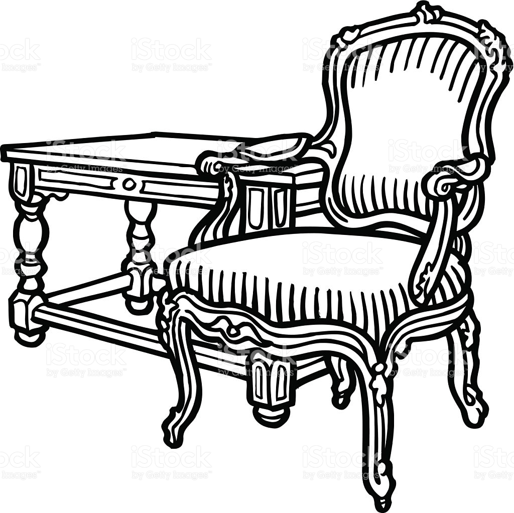 1024x1022 Collection Of Free Chaired Clipart Antique Download On Ui Ex