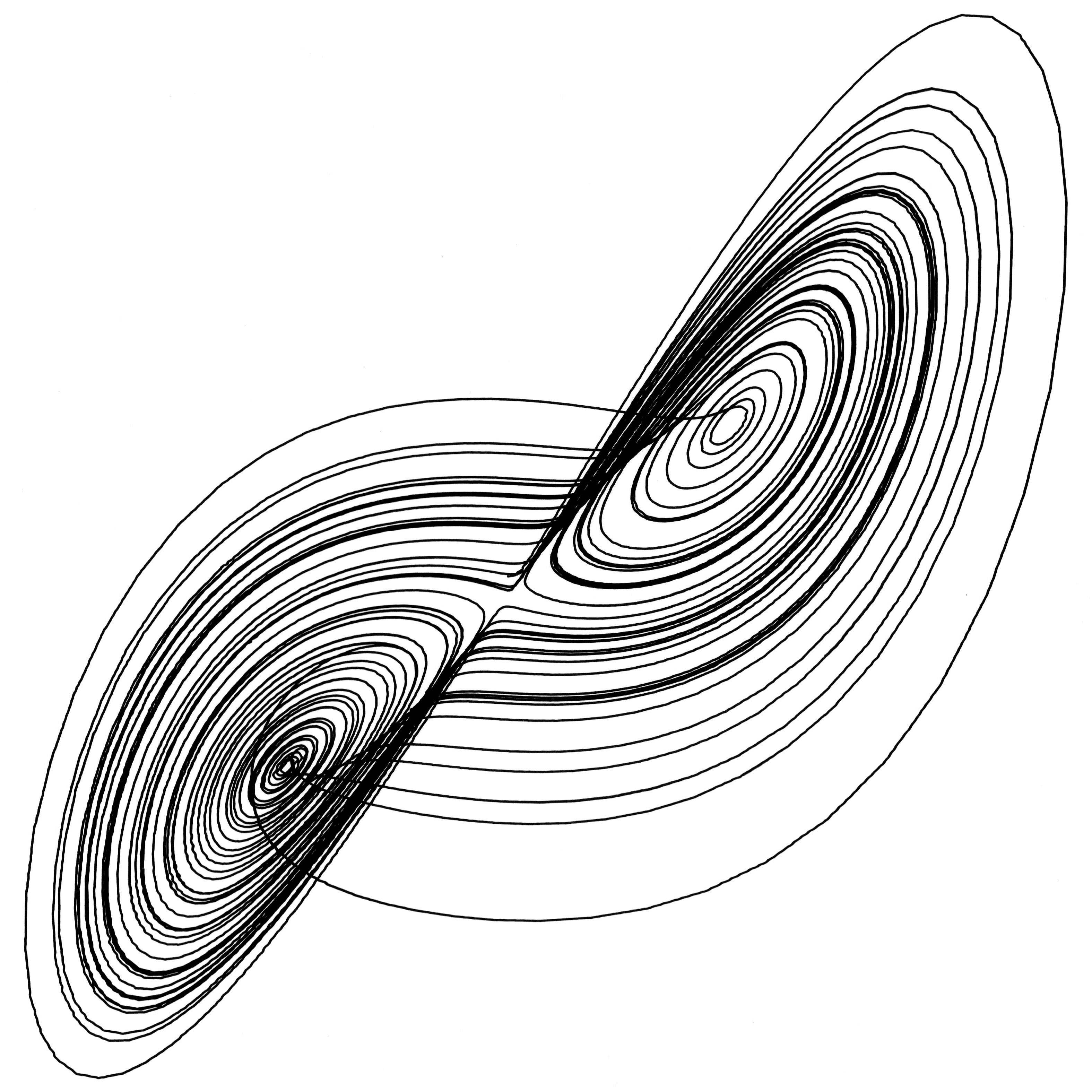3150x3150 Axidraw Lorenz Attractor