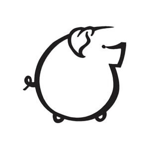 300x300 Pig Drawing Cute