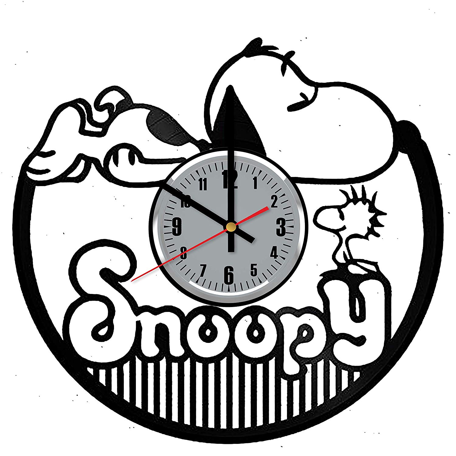 1500x1500 Snoopy Vinyl Wall Clock
