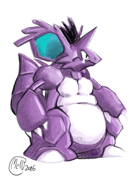 538x717 How To Draw Nidoking How To Draw How To Draw Nidoking Pokemon