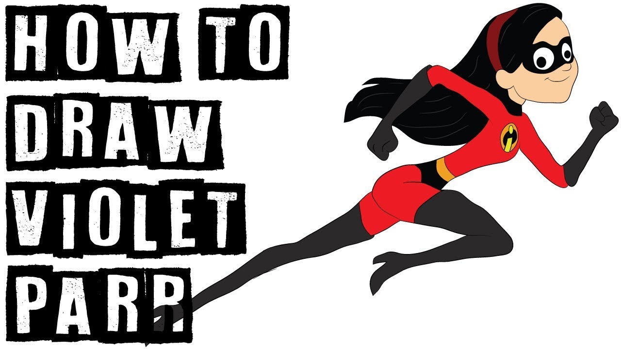 1280x720 how to draw violet parr from incredibles step