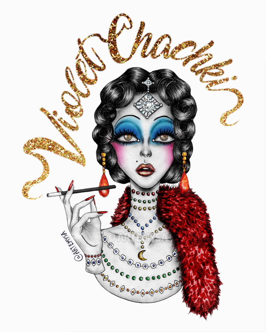 1080x1350 My Drawing Of Violet In That Sickening Photoshoot! Rupaulsdragrace