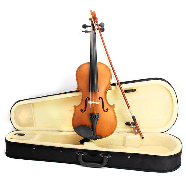 600x600 Deviser V Spruce Violin With Case Rosin Bow