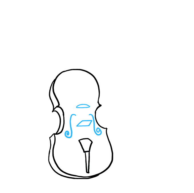 680x678 How To Draw A Violin