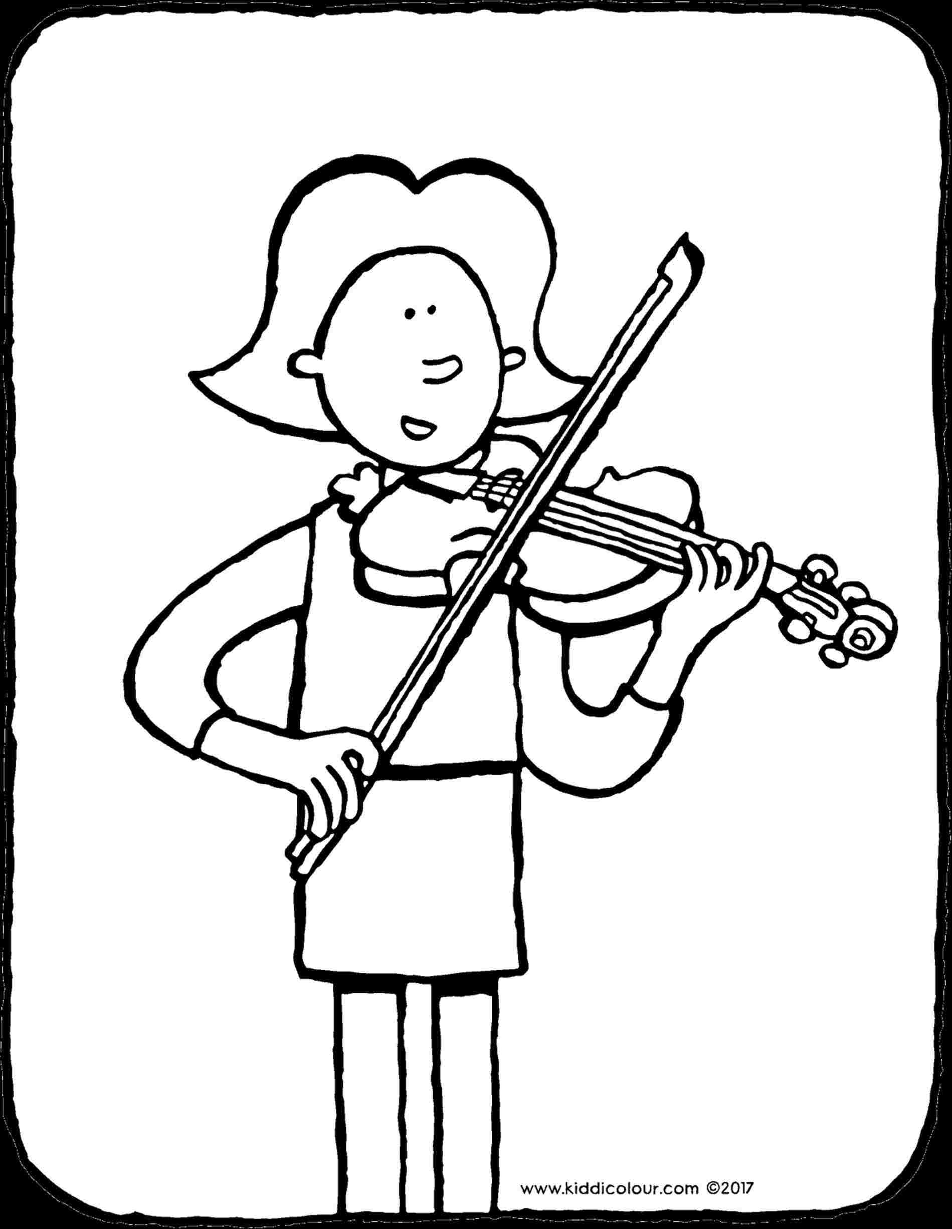 1899x2451 How To Draw A Cartoon Violin