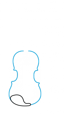 215x382 Collection Of Free Violin Vector Line Drawing Download On Ui Ex