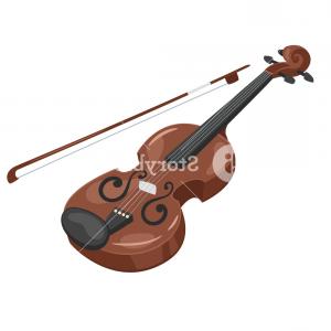 300x300 Photostock Vector Violin Linear Icon Thin Line Illustration Fiddle