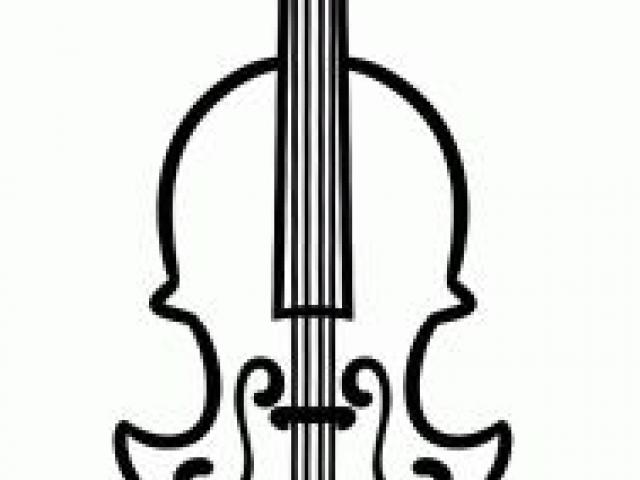 640x480 Free Drawn Violinist, Download Free Clip Art