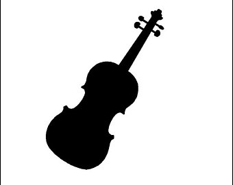 340x270 Violin Decal Etsy
