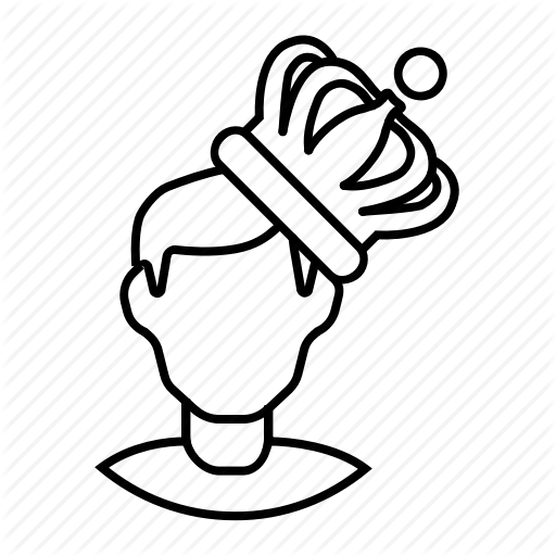 512x512 account, crown, head, pro, vip icon