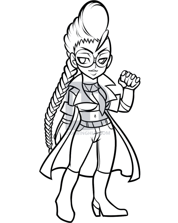 575x720 how to draw crimson viper, crimson viper, maya, step