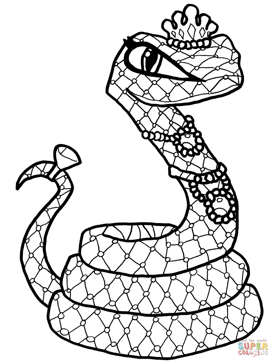 883x1165 Viper Drawing Monster For Free Download