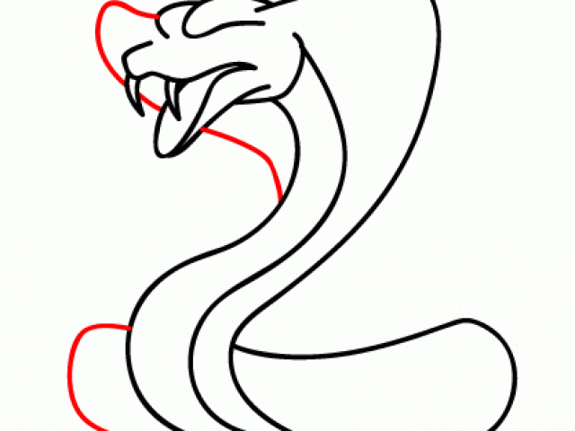 640x480 How To Draw A Viper Snake