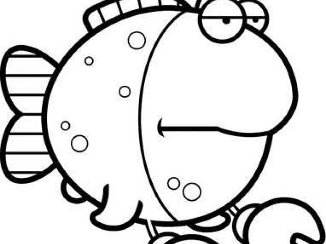 640x480 Viperfish Clipart Black And White