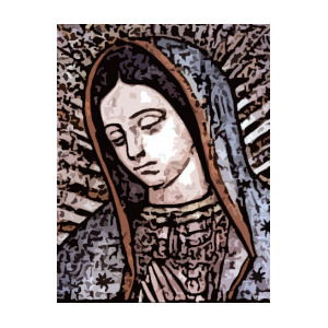 300x300 Mi Virgen De Guadalupe Painting