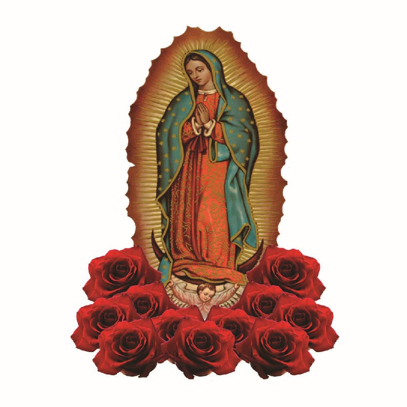 Virgen De Guadalupe Drawing | Free download on ClipArtMag