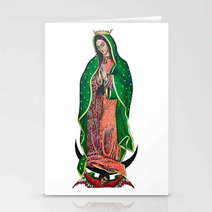 700x700 La Virgen De Guadalupe Stationery Cards