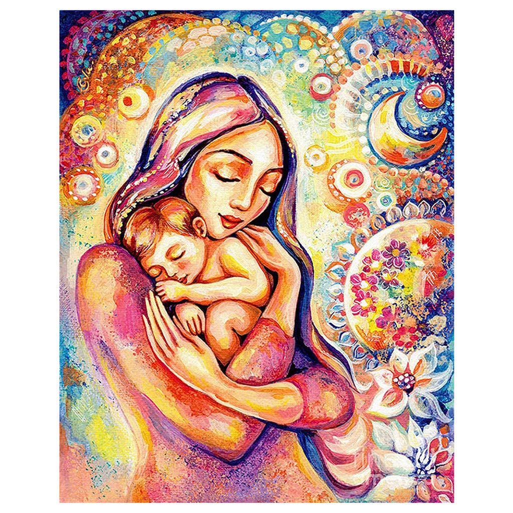 1024x1024 Cyhulu New Contracted Virgin Mary Dragonfly Diamond