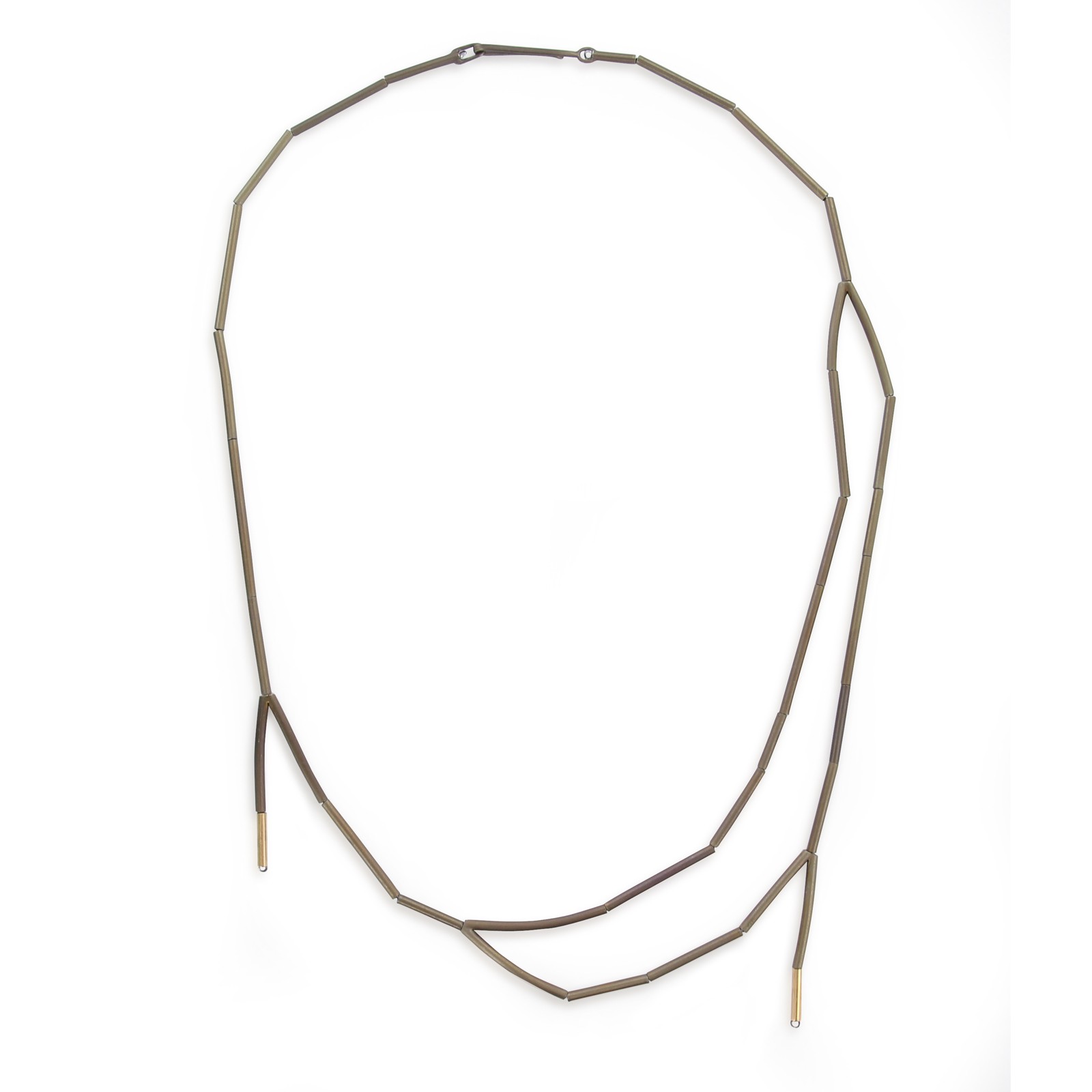 1600x1600 Short Titanium And Gold Necklace Virginia Creeper