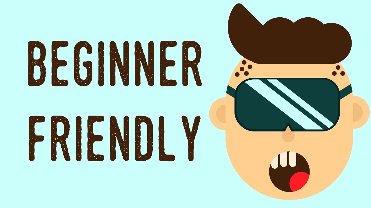 1280x720 drawing a guy enjoying virtual reality simple and easy