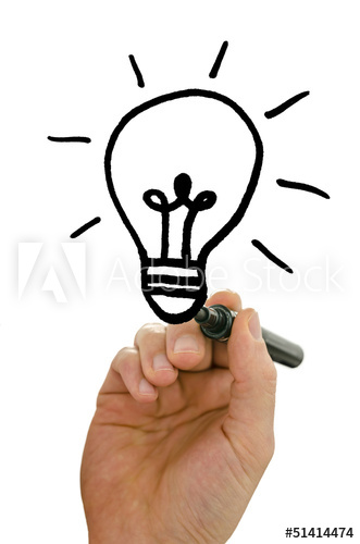 331x500 Male Hand Drawing Light Bulb On Virtual Screen