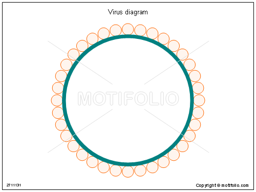 500x375 Virus Diagram Illustrations
