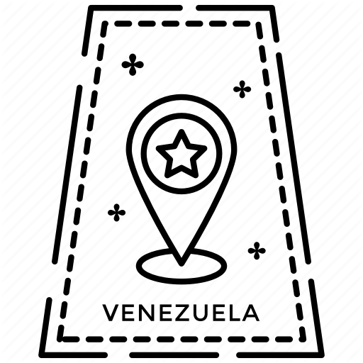 512x512 Passport St State Badge, Venezuela Label, Venezuela Stamp