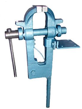 276x365 post vise rebuild blacksmith forging ideas metal working tools