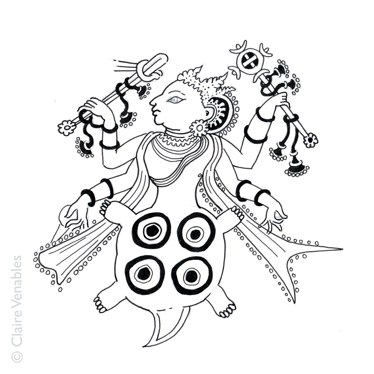 1200x1200 Claire Venables On Twitter Avatars Of Vishnu