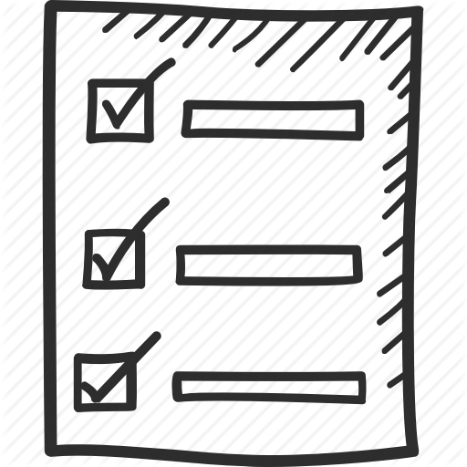 512x512 Business, Check List, Drawing, Marketing, Paper, Report, Vision Icon
