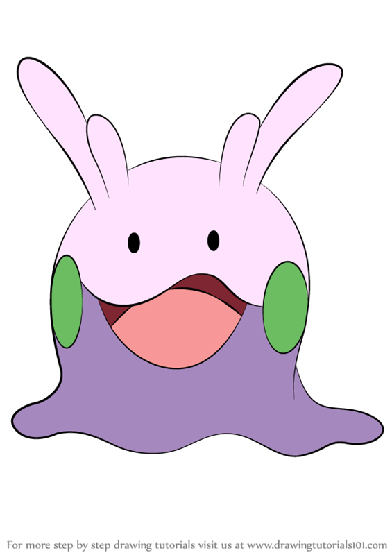 565x800 Learn How To Draw Goomy From Pokemon