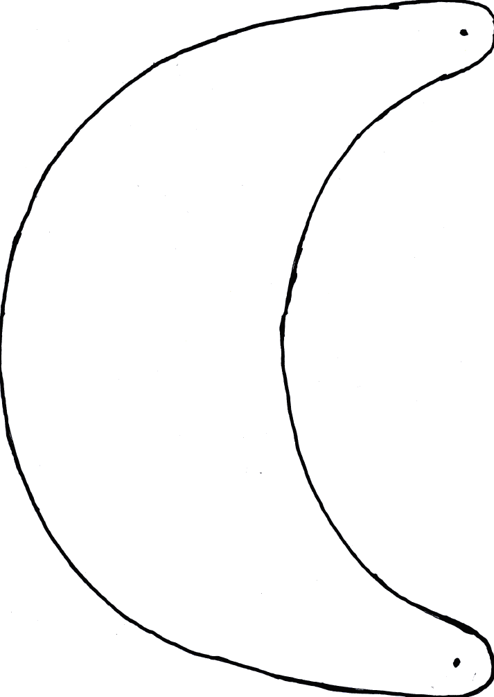 713x1006 fun foam visor template