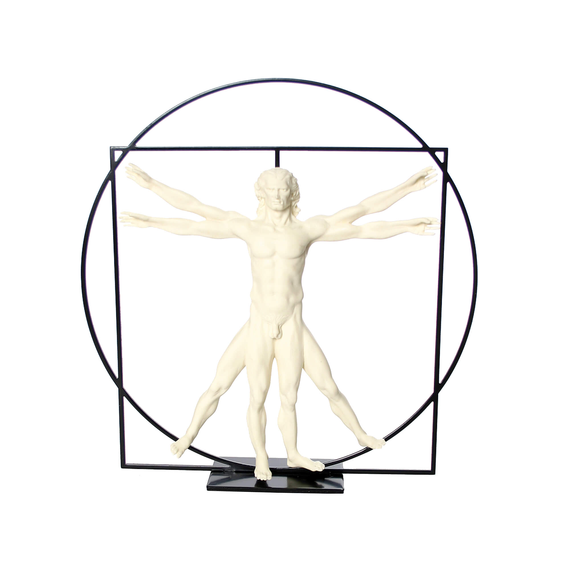 2000x2000 Vitruvian Man Statue
