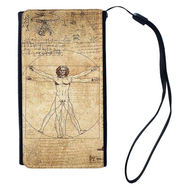 800x800 Vitruvian Man Universal Mobile Phone Bag
