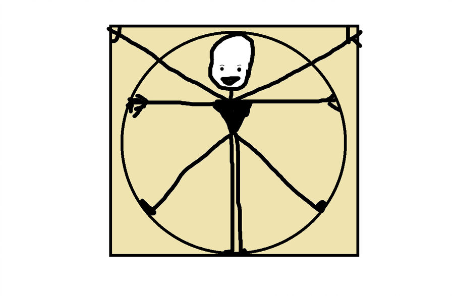 900x587 Vitruvian Man