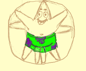 300x250 Vitruvian Patrick Star