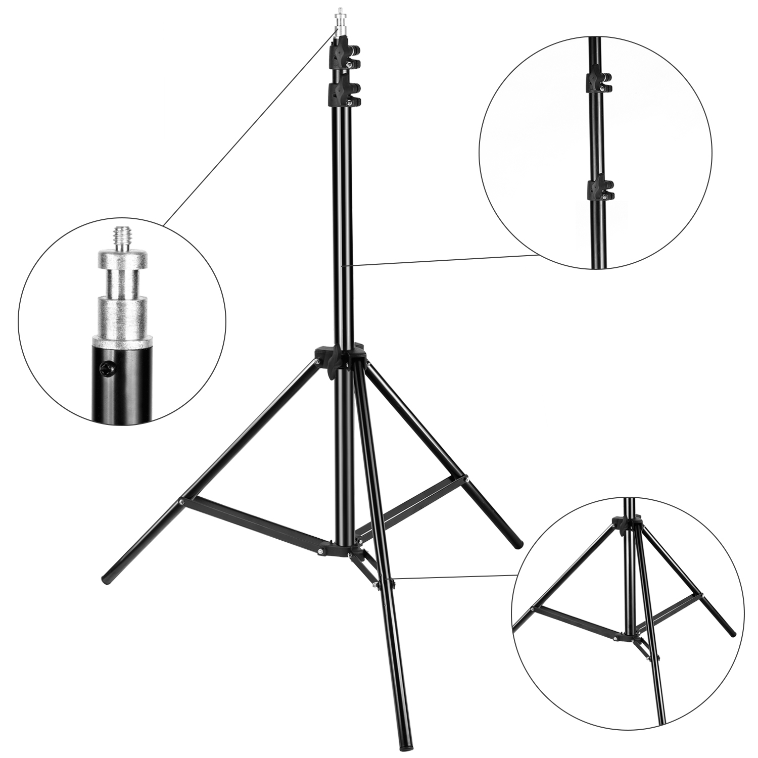 1500x1500 Neewer Packs Centimeters Adjustable Light Stands