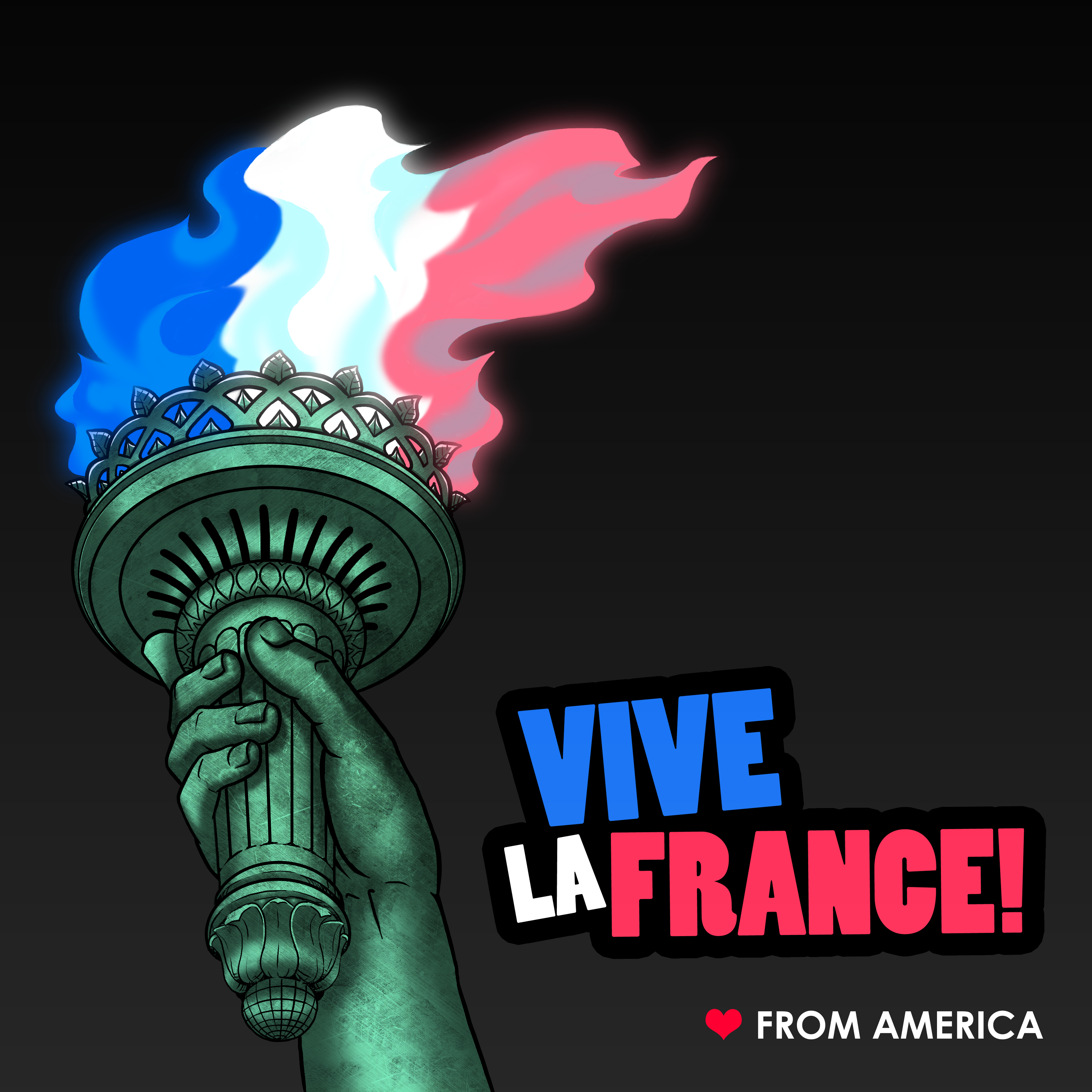 3600x3600 Vive La France