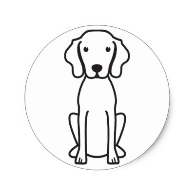 400x400 Vizsla Stickers