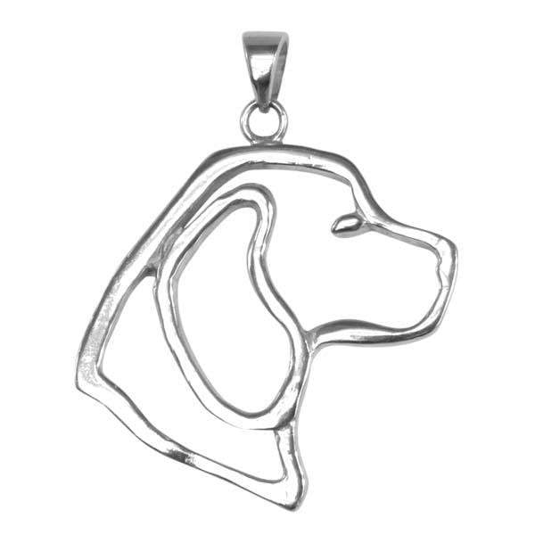 600x600 beagle sterling silver cut out pendants akc shop