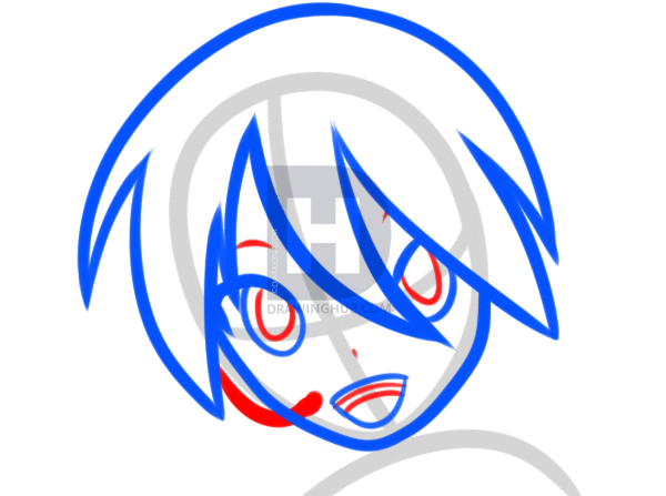 600x447 How To Draw Miku Hatsune Easy, Step