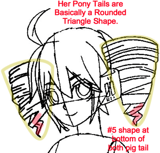 550x527 how to draw teto kasane from vocaloid with easy step