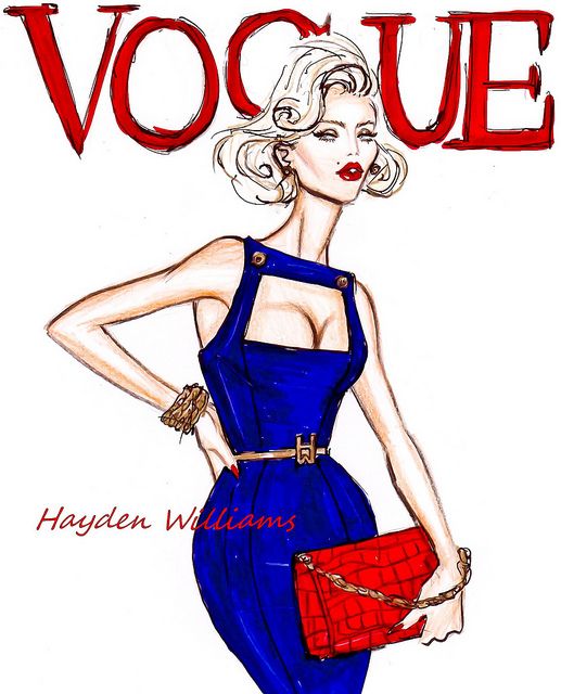 517x640 fashion sketches hayden williams vogue vogue